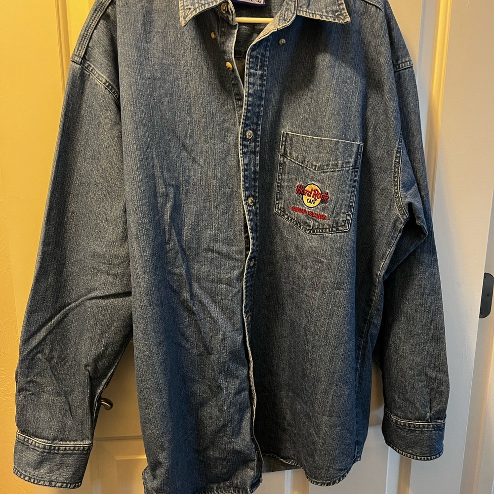 Hard Rock Cafe Denim Shirt